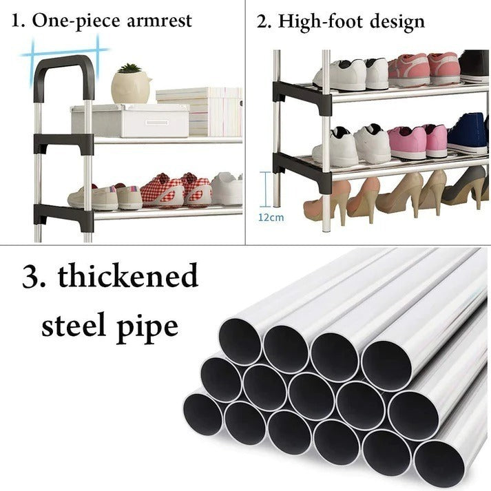 Premium 4-5 Layer Non-Breakable Shoe Rack
