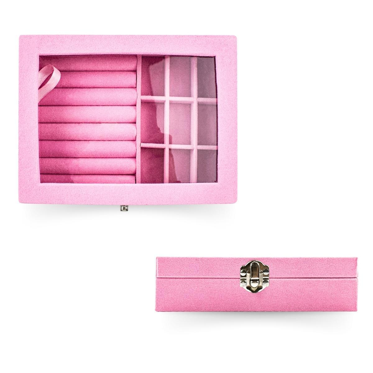 Jewelry Storage Organizer Box with Lock