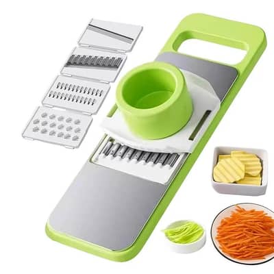 5-in-1 Multipurpose Vegetable Cutter, Slicer & Chopper