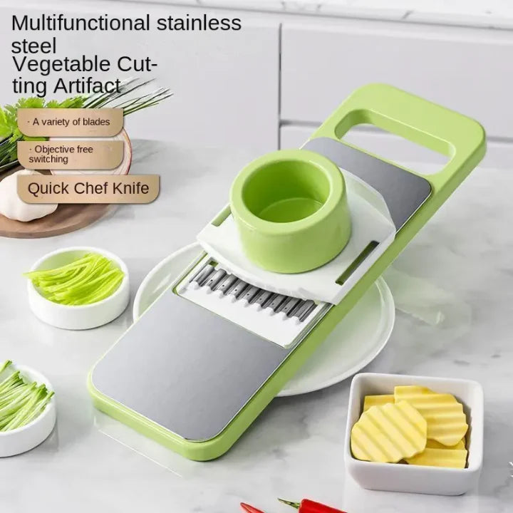 5-in-1 Multipurpose Vegetable Cutter, Slicer & Chopper