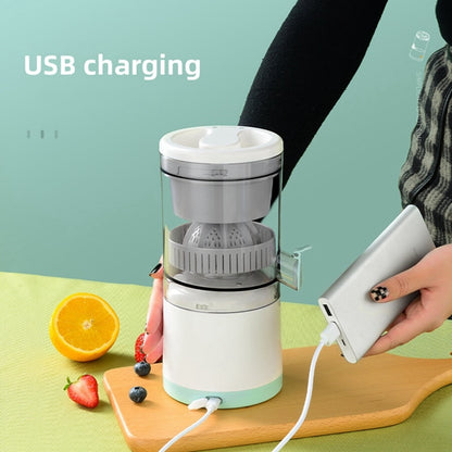 Portable Electric Citrus Juicer Hands-Free Rechargeable Orange Lemon Grapefruit Juicer Easy to Clean Juicer Machine | Orange, Lemon Juicer and Squeezer | Juice Extractor | Juice Blender