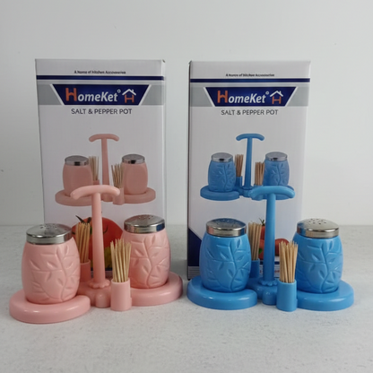 Premium Kitchen Salt and Sugar Pot Set