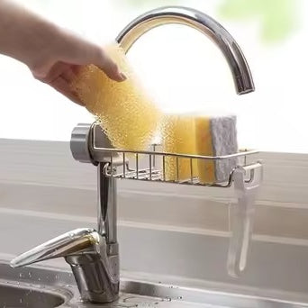 Stainless Steel Faucet Sponge Holder