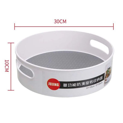 Home Rotating Storage Box with Open Handle