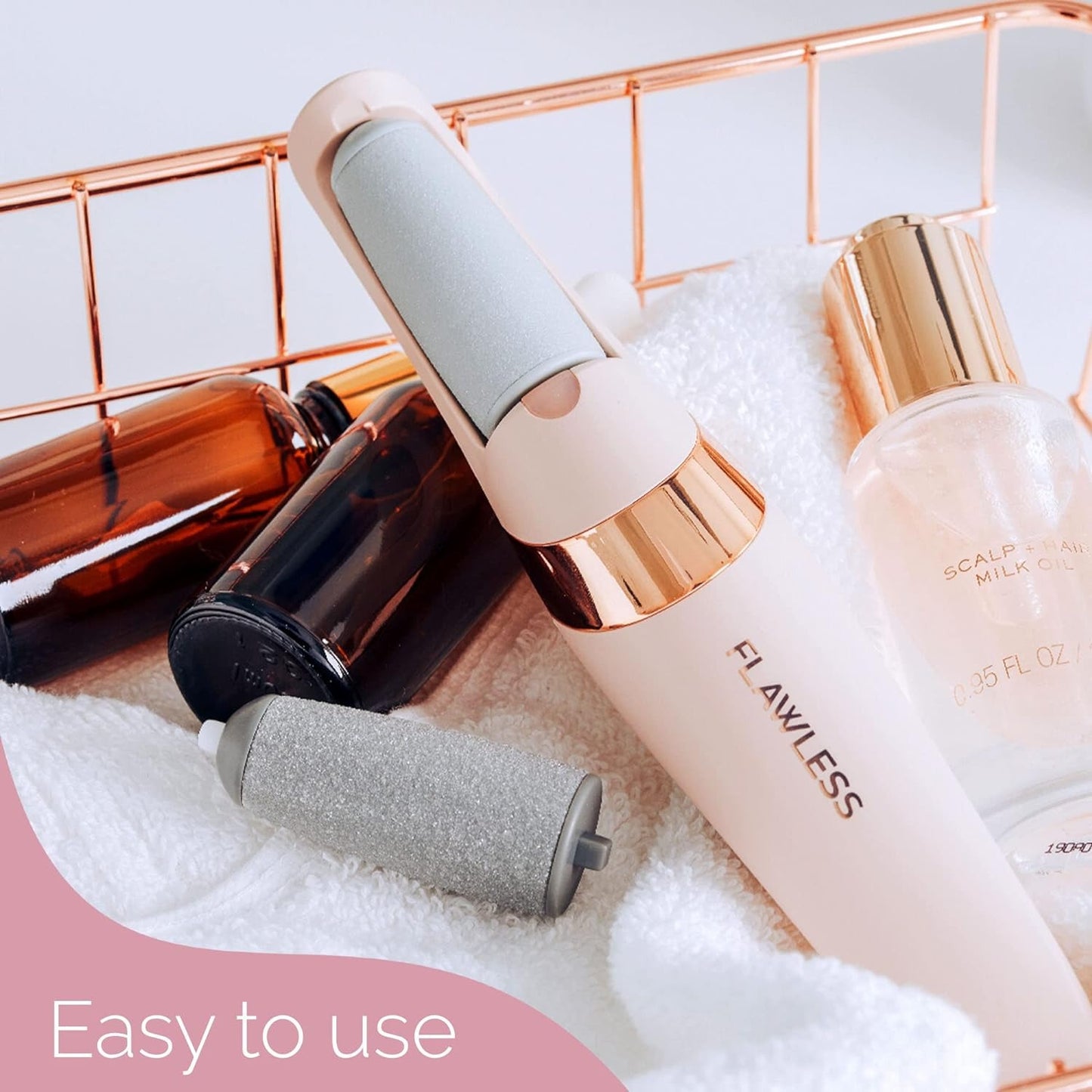 Electric Pedi: Soft Feet in Seconds!