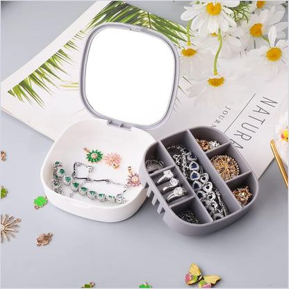 Portable Mini Jewelry Storage Box