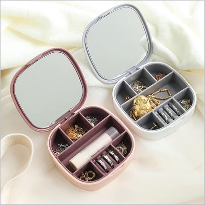 Portable Mini Jewelry Storage Box