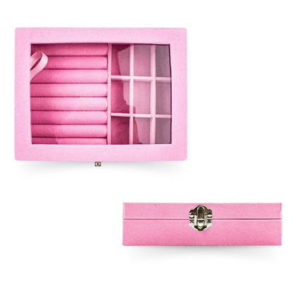 Jewelry Storage Organizer Box with Lock